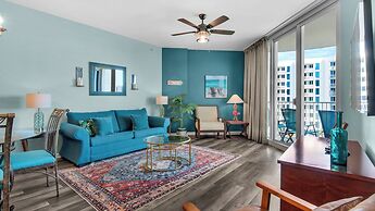 Palms Resort 2813: 2br, Pools, Courts, Gulf Views & Minutes to Beach!