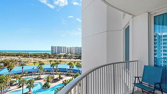 Palms Resort 2813: 2br, Pools, Courts, Gulf Views & Minutes to Beach!