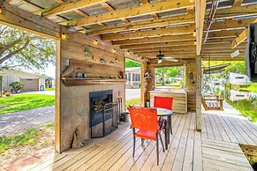 Private Boat Dock: Canal-front Home