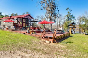 Lakefront Cabin in Brinson: Behind the Moon