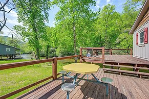 Fish, Hike & Gem Mine: Riverfront Home in Franklin