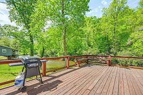 Fish, Hike & Gem Mine: Riverfront Home in Franklin