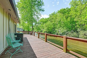 Fish, Hike & Gem Mine: Riverfront Home in Franklin