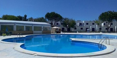 Nice Terrace and Pool Alvor Flat
