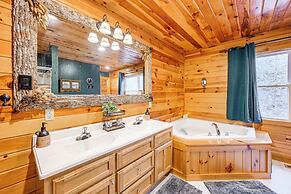 Tree-lined Cabin w/ Hot Tub & Deck in Bryson City