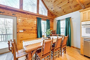 Tree-lined Cabin w/ Hot Tub & Deck in Bryson City