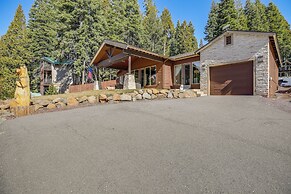 Fire Pit + Views: Serene Lake Almanor Retreat