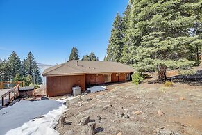 Fire Pit + Views: Serene Lake Almanor Retreat