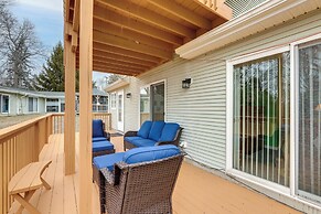 Walk to Eastern Point Beach: Apt w/ Water View!