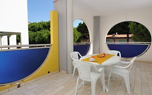 Charming Beachfront Apartment With a Bright Terrace