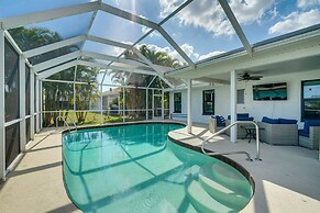 Canal-front Gem w/ Hot Tub, Foosball in Cape Coral