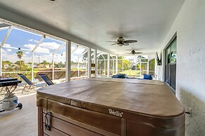 Canal-front Gem w/ Hot Tub, Foosball in Cape Coral