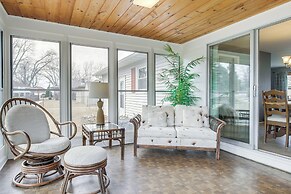 Walk to Lake: Family Getaway w/ Yard in Menasha!