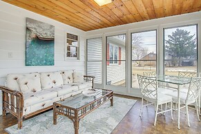 Walk to Lake: Family Getaway w/ Yard in Menasha!