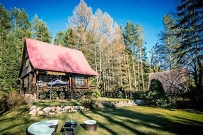 In The Woods Lodge With hot tub Inside Puszcza Knyszyśnka - Two-bedroo