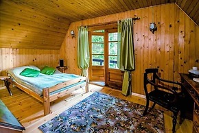 In The Woods Lodge With hot tub Inside Puszcza Knyszyśnka - Two-bedroo