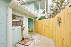 Walk to Beach: Getaway w/ Fire Pit in St Augustine