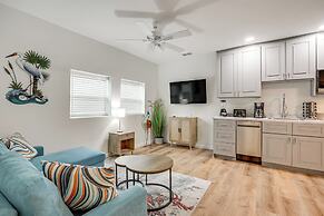 Walk to Beach: Getaway w/ Fire Pit in St Augustine