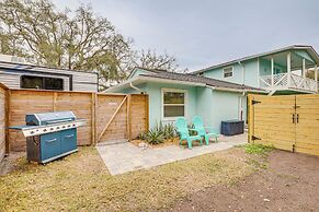 Walk to Beach: Getaway w/ Fire Pit in St Augustine