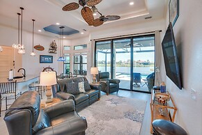 Home w/ Private Pool & Lake Views in Punta Gorda!