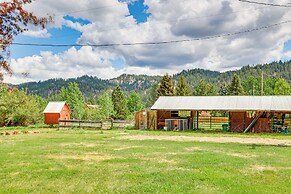 Historic 'mcbride House' in Garden Valley Mtns!