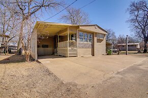 Steps to Tunica Lake: Outdoor Retreat w/ Fire Pit