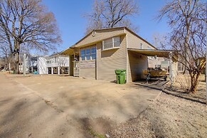 Steps to Tunica Lake: Outdoor Retreat w/ Fire Pit