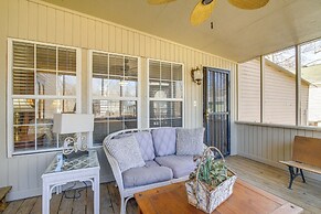 Steps to Tunica Lake: Outdoor Retreat w/ Fire Pit