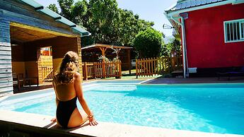 Bubble village house