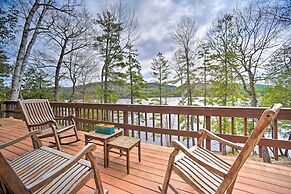 Adirondack Oasis: Lake House w/ Dock + Deck!