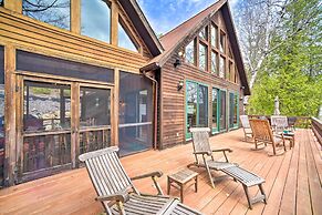 Adirondack Oasis: Lake House w/ Dock + Deck!