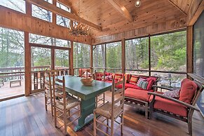 Adirondack Oasis: Lake House w/ Dock + Deck!