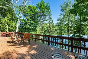 Adirondack Oasis: Lake House w/ Dock + Deck!