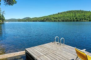 Adirondack Oasis: Lake House w/ Dock + Deck!