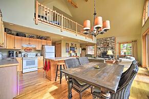 Adirondack Oasis: Lake House w/ Dock + Deck!