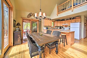 Adirondack Oasis: Lake House w/ Dock + Deck!