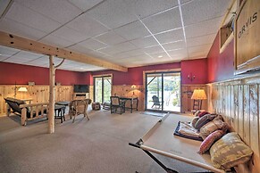 Adirondack Oasis: Lake House w/ Dock + Deck!