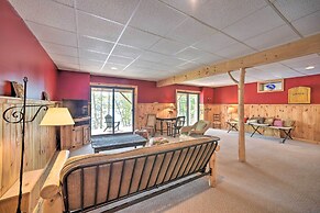 Adirondack Oasis: Lake House w/ Dock + Deck!