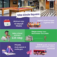 Vita Student-Only Circle Square