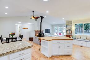 3 Mi to Old Mill District: Family Retreat w/ Yard