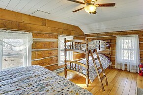 Historical Log Cabin on 80 Acres in Hartford!