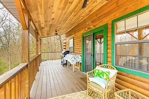 Secluded Mtn-view Cabin w/ Fireplaces in Murphy!