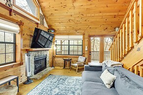 Secluded Mtn-view Cabin w/ Fireplaces in Murphy!