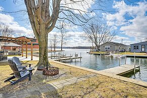 Dock & Fire Pit: Retreat on Big Barbee Lake!