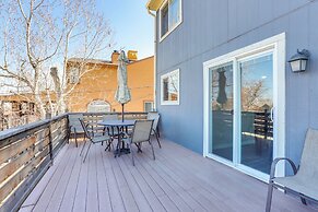3 Mi to Tennyson St: Spacious Home w/ Private Deck