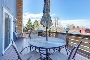 3 Mi to Tennyson St: Spacious Home w/ Private Deck