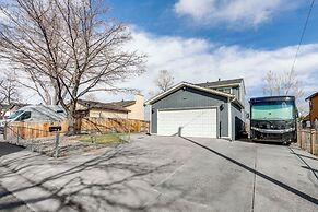 3 Mi to Tennyson St: Spacious Home w/ Private Deck