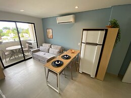 Apartamento de 2 quartos no centro de Porto de Galinhas