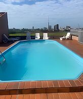 APTO decorado 5 hospedes AC e piscina