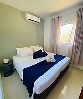 Apartamento para 4 pessoas com AC